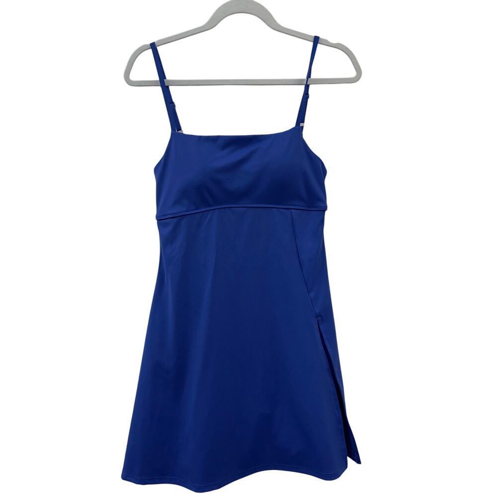 Womans 2 In 1 Split Hem Sport Dress Large Athleisure Breathable Activewear Skort